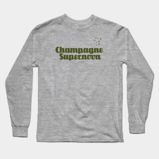 Champagne Supernova, verde Long Sleeve T-Shirt